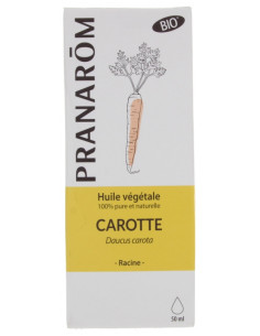 Huile de macération à la carotte Bio - 50ml