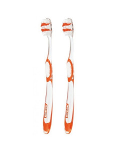 Brosses à dents elmex PROTECTION CARIES - Medium, Lot de 2