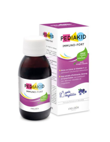 Sirop Immuno-Fort Goût Myrtille - 125ml