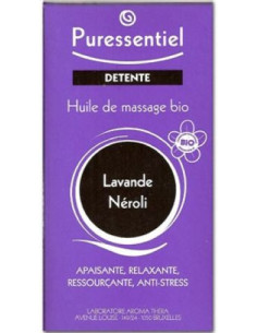 Huile de Massage Bio Détente, 100 ml