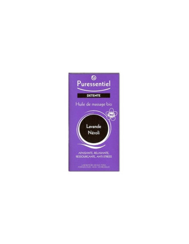 Huile de Massage Bio Détente, 100 ml