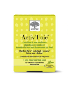 New Nordic Activ'Foie - 30 Comprimés