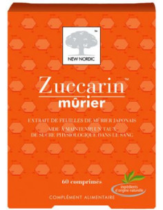 New Nordic Zuccarin Max 60 Comprimés