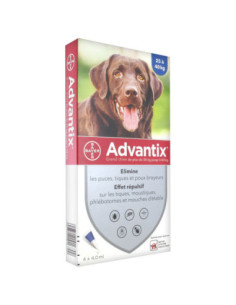 Advantix Grand Chien 25-40kg, 4 pipettes