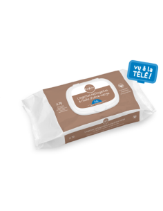 Lingettes à l'huile d'olive, 70 lingettes