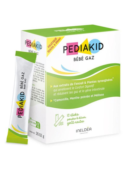 Poudre Bébé Gaz - 12 sticks