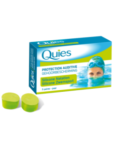 Protection Auditive Silicone Natation, 3 paires