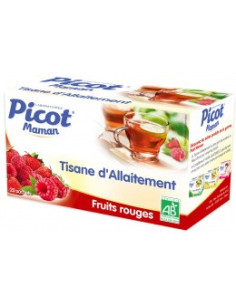 Tisane d'Allaitement Fruits Rouges - 20 sachets