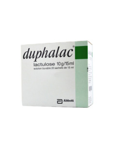 DUPHALAC 10 g/15 ml, solution buvable en sachet - 20 sachets