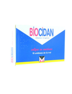 BIOCIDAN 0,1 mg/0,4 ml, collyre en récipient unidose - 10 récipients