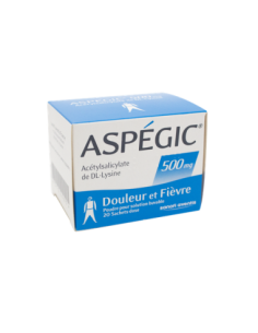 ASPEGIC 500 mg, poudre pour solution buvable en sachet-dose - 20x1023mg