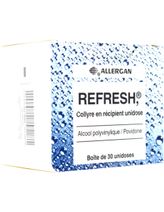 REFRESH, collyre en récipient unidose - 30x0.4ml