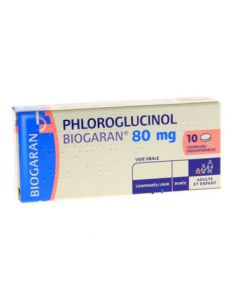 PHLOROGLUCINOL BIOGARAN 80 mg, comprimé orodispersible - 10 comprimés