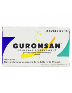 GURONSAN, comprimé effervescent - 2x15 comprimés