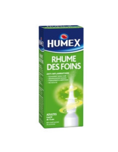 HUMEX RHUME DES FOINS A LA BECLOMETASONE 50 microgrammes / doses, suspension pour pulvérisation nasale en flacon - 100 doses
