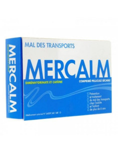 MERCALM, comprimé pelliculé sécable - 15 comprimés
