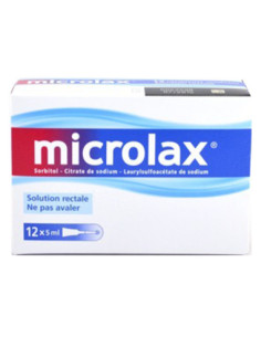 MICROLAX SORBITOL CITRATE ET LAURILSULFOACETATE DE SODIUM, solution rectale en récipient unidose - 4 récipients 2