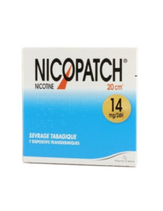 NICOPATCH 14mg/24h, dispositif transdermique de 35 mg/20cm2 - 7 patchs
