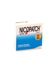 NICOPATCH 21mg/24h, dispositif transdermique de 52,5 mg/30cm2 - 28 patchs