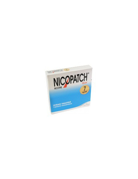 NICOPATCH 7mg/24h, dispositif transdermique de 17,5 mg/10cm2 - 7 patchs