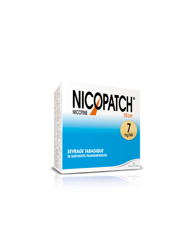 NICOPATCH 7mg/24h, dispositif transdermique de 17,5 mg/10cm2 - 7 patchs