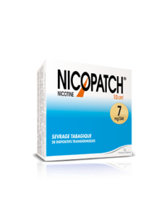 NICOPATCH 7mg/24h, dispositif transdermique de 17,5 mg/10cm2 - 28 patchs