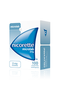 NICORETTE MICROTAB 2 mg, comprimé sublingual - 100 comprimés