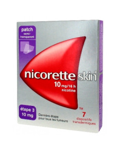 NICORETTESKIN 10 mg/16 heures, dispositifs transdermiques - 7 patchs