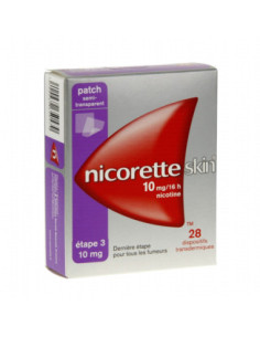 NICORETTESKIN 10 mg/16 heures, dispositifs transdermiques - 28 patchs