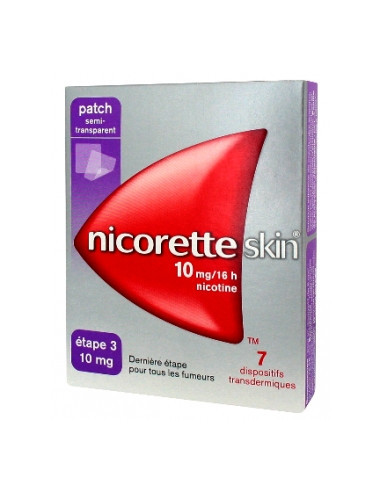 NICORETTESKIN 10 mg/16 heures, dispositifs transdermiques - 28 patchs