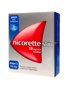 NICORETTESKIN 15 mg/16 heures, dispositifs transdermiques - 28 patchs