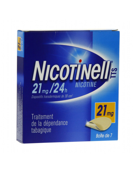 NICOTINELL TTS 21 mg/24 h, dispositif transdermique  - 28 patchs