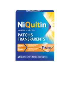 NIQUITIN 14 mg/24 heures, dispositif transdermique - 28 patchs