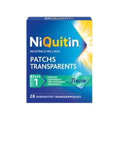 NIQUITIN 21 mg/24 heures, dispositif transdermique- 28 patchs
