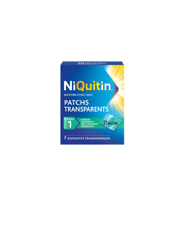 NIQUITIN 21 mg/24 heures, dispositif transdermique- 28 patchs