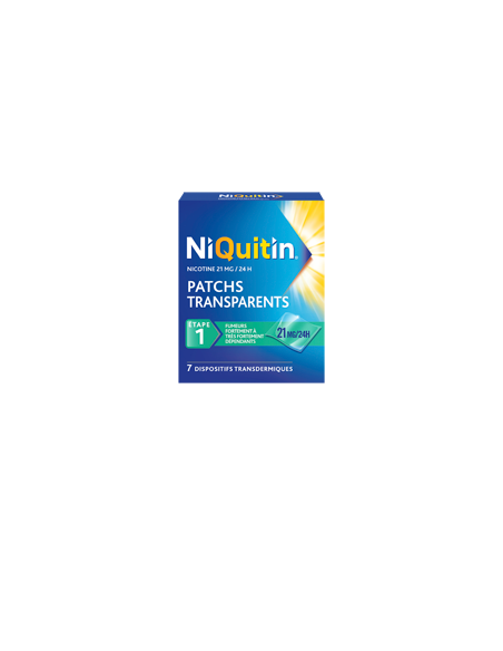 NIQUITIN 21 mg/24 heures, dispositif transdermique- 28 patchs