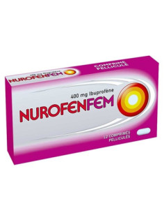 NUROFENFEM 400mg, comprimé pelliculé - 12 comprimés