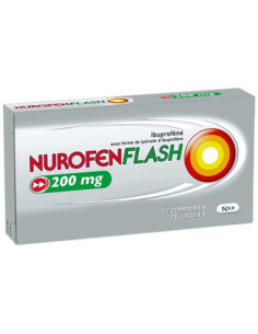 NUROFENFLASH 200 mg - 12 comprimés pelliculés