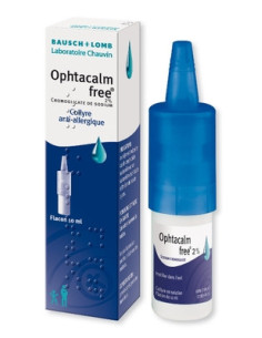 OPHTACALMFREE 2%, collyre en solution - 10 ml