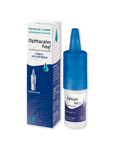 OPHTACALMFREE 2%, collyre en solution - 10 ml
