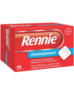 RENNIE SANS SUCRE - 96 comprimés à croquer