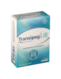 TRANSIPEGLIB 5,9 g, poudre pour solution buvable - 14 sachets