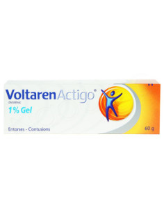 VOLTARENACTIGO 1%, gel - 60 g 2