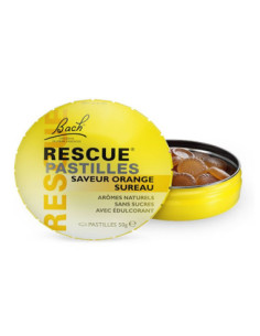 Fleurs de Bach Original Rescue Pastilles (saveur orange) - 50 g