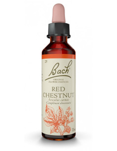 Fleurs de Bach Original 25 Red Chestnut (Marronnier Rouge) - 20ml