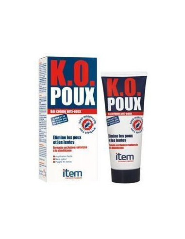 KO POUX Gel Crème Anti-Poux - 100ml