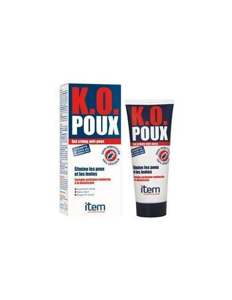 KO POUX Gel Crème Anti-Poux - 100ml