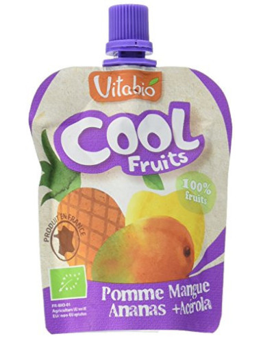 Cool Fruits Pomme Mangue Ananas - 90g