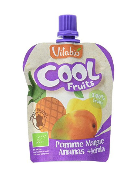 Cool Fruits Pomme Mangue Ananas - 90g