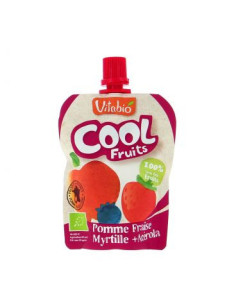 Cool Fruits Pomme Fraise Myrtille - 90g